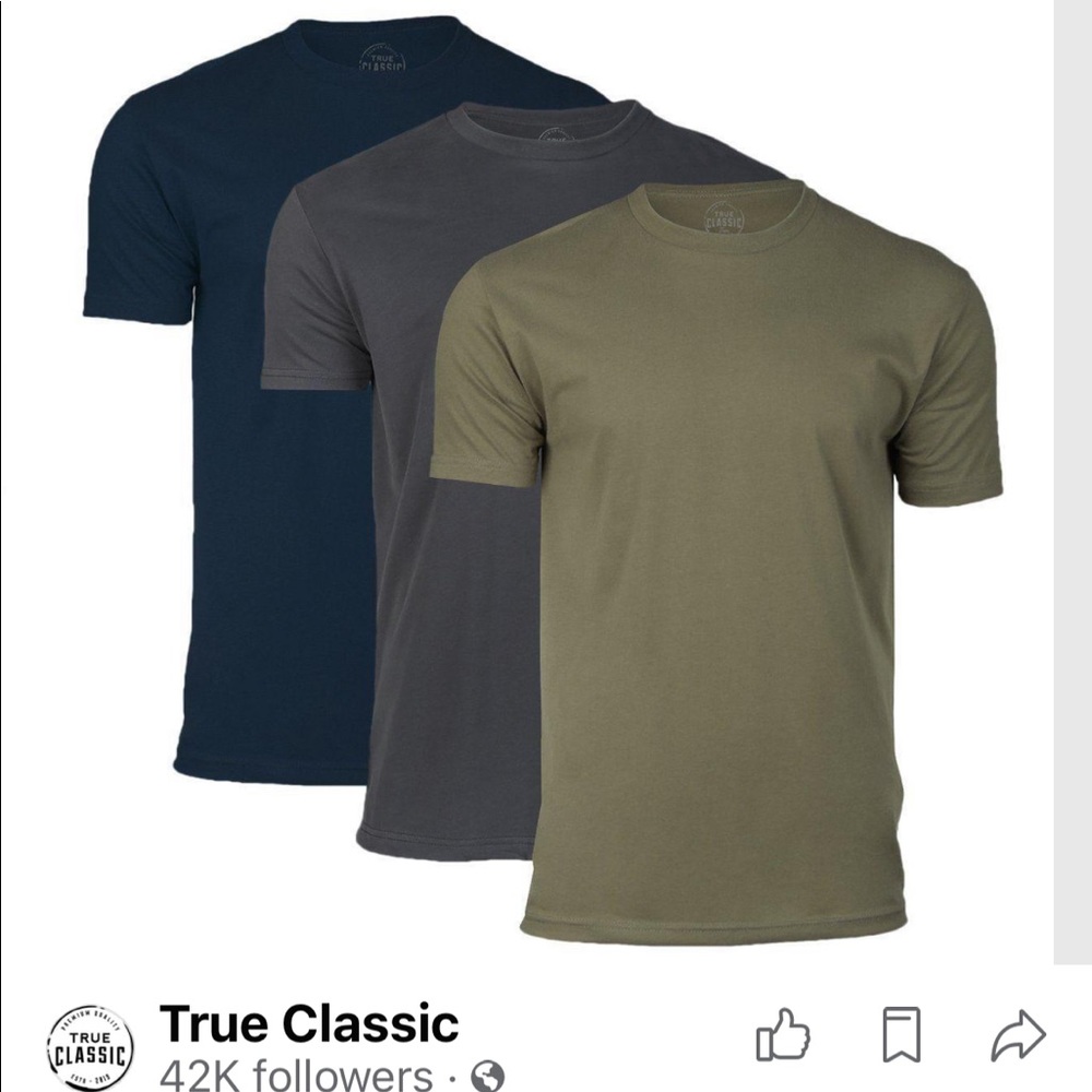 True Classic tshirts